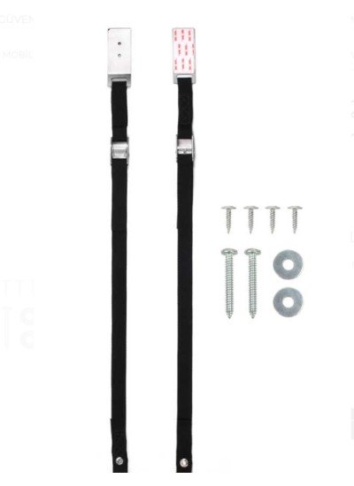 Asisty Büyük Ekran TV ve Ağır Elektronik Eşya Duvara Sabitleme Elemanı Siyah Asisty Büyük Ekran TV ve Ağır Elektronik Eşya Duvara Sabitleme Elemanı Siyah